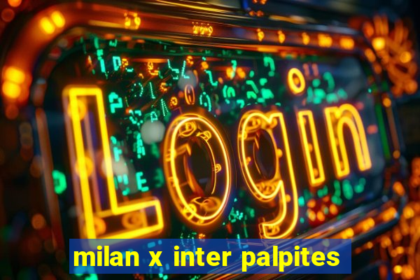 milan x inter palpites