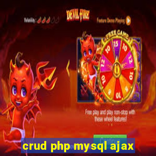 crud php mysql ajax