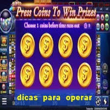 dicas para operar na iq option