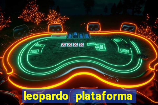 leopardo plataforma de jogos