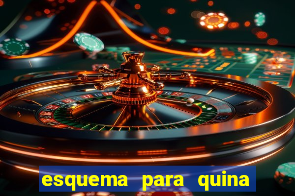 esquema para quina com 20 dezenas