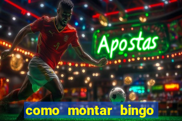 como montar bingo brinquedos toia