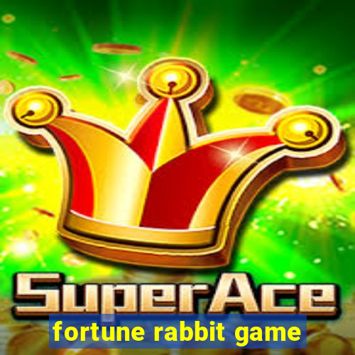 fortune rabbit game