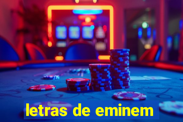 letras de eminem