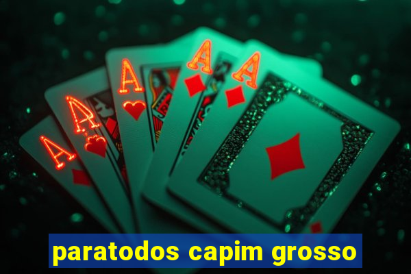 paratodos capim grosso