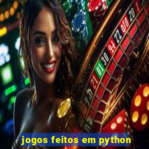 jogos feitos em python