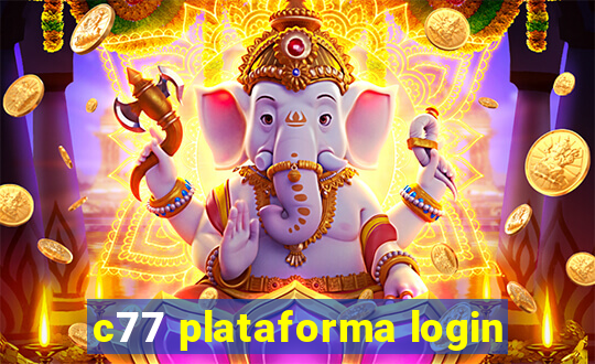 c77 plataforma login