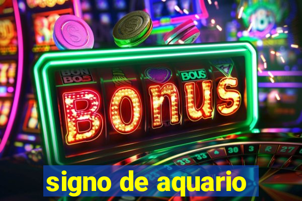 signo de aquario