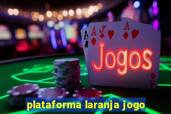 plataforma laranja jogo