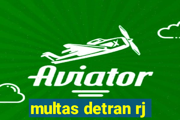 multas detran rj