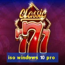 iso windows 10 pro