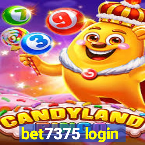 bet7375 login