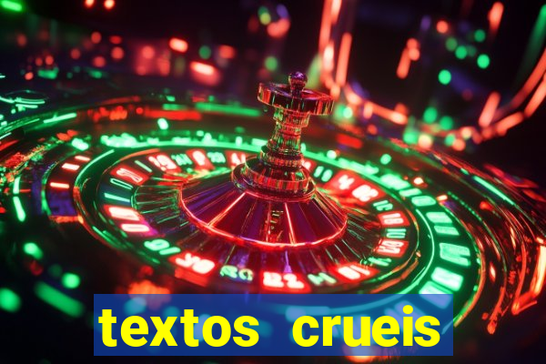 textos crueis demais pdf