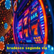 bradesco segunda via