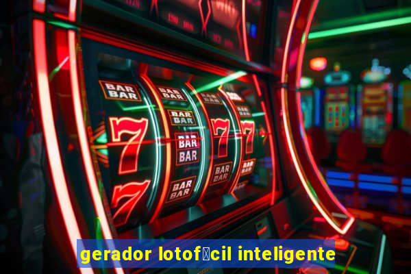 gerador lotof谩cil inteligente