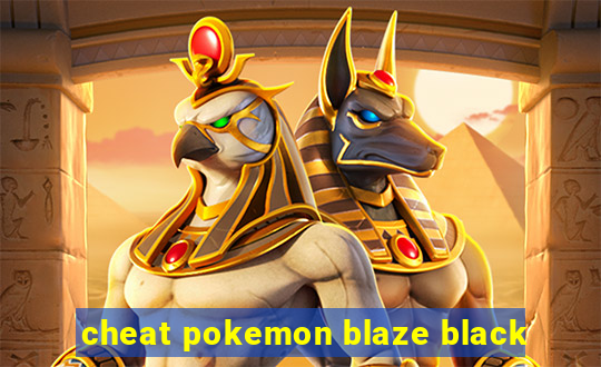 cheat pokemon blaze black