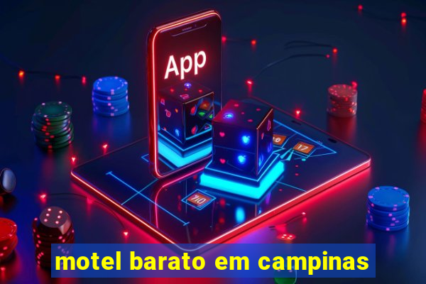 motel barato em campinas