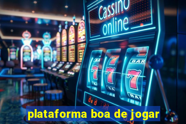 plataforma boa de jogar