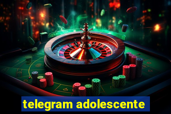 telegram adolescente