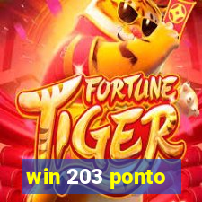 win 203 ponto