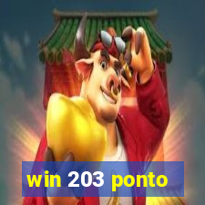 win 203 ponto