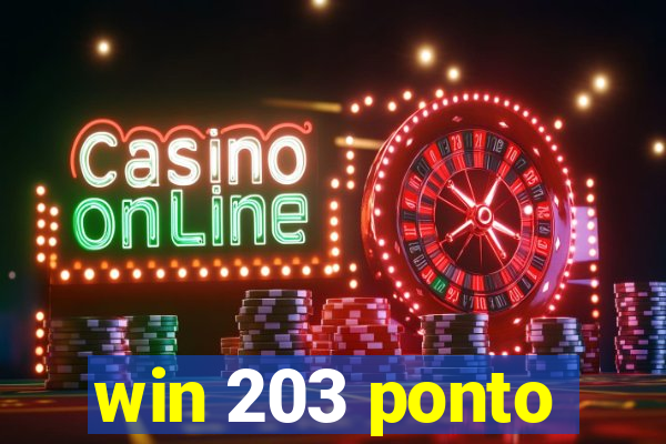 win 203 ponto