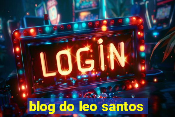 blog do leo santos