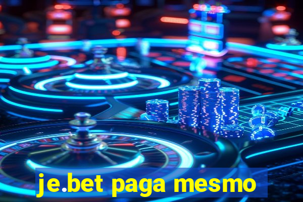 je.bet paga mesmo