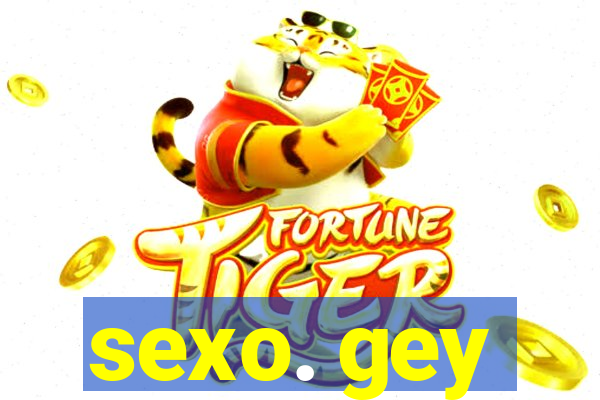 sexo. gey