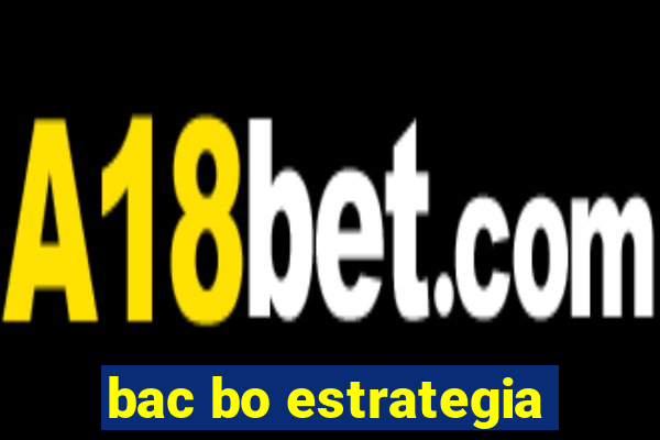 bac bo estrategia