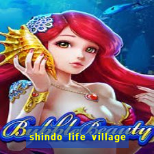 shindo life village blaze private server codes