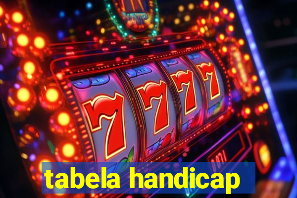 tabela handicap