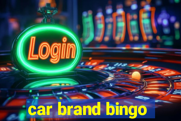 car brand bingo