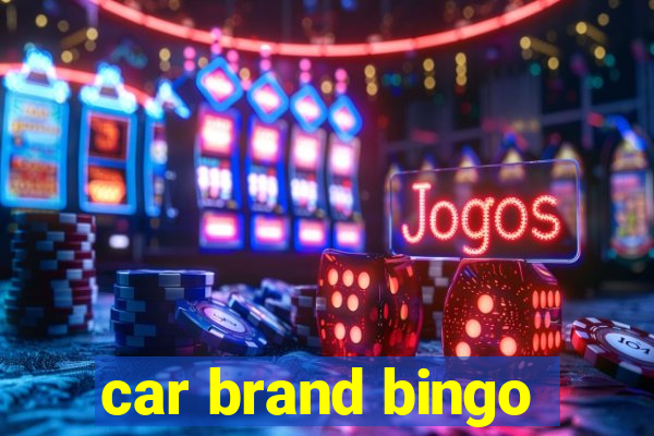 car brand bingo