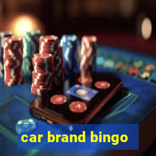 car brand bingo