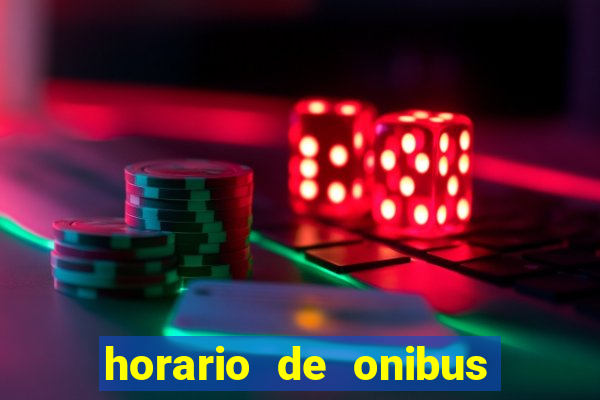 horario de onibus santos dumont x juiz de fora