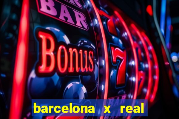 barcelona x real madrid ao vivo futemax