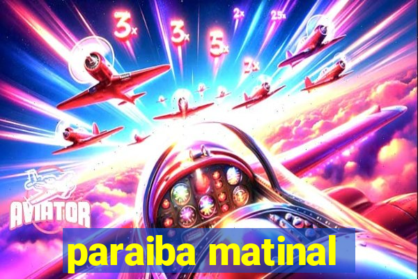 paraiba matinal