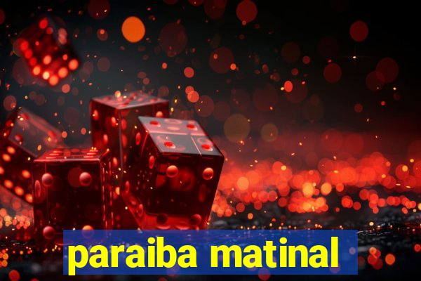 paraiba matinal