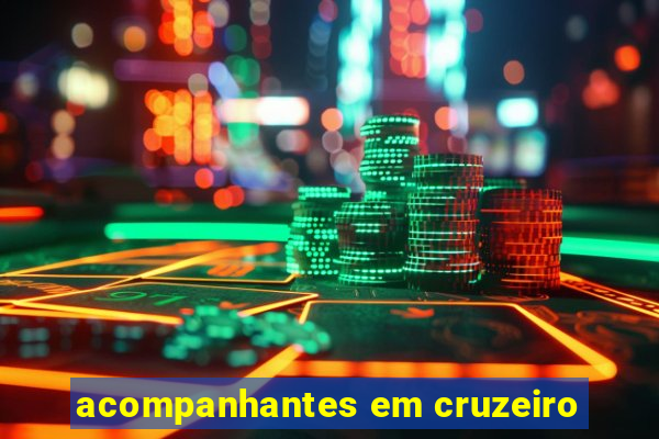 acompanhantes em cruzeiro