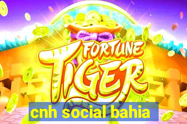 cnh social bahia