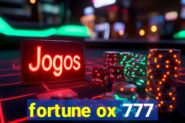 fortune ox 777