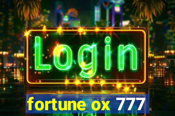 fortune ox 777