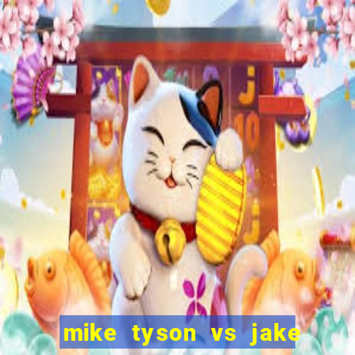 mike tyson vs jake paul assistir online