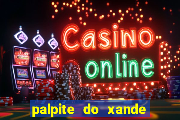 palpite do xande para hoje