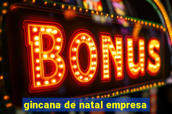 gincana de natal empresa