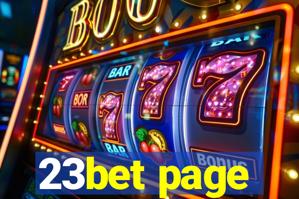 23bet page