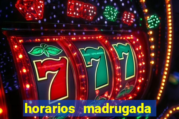 horarios madrugada fortune tiger