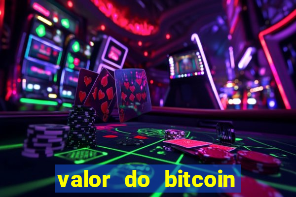 valor do bitcoin em 2020