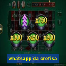 whatsapp da crefisa